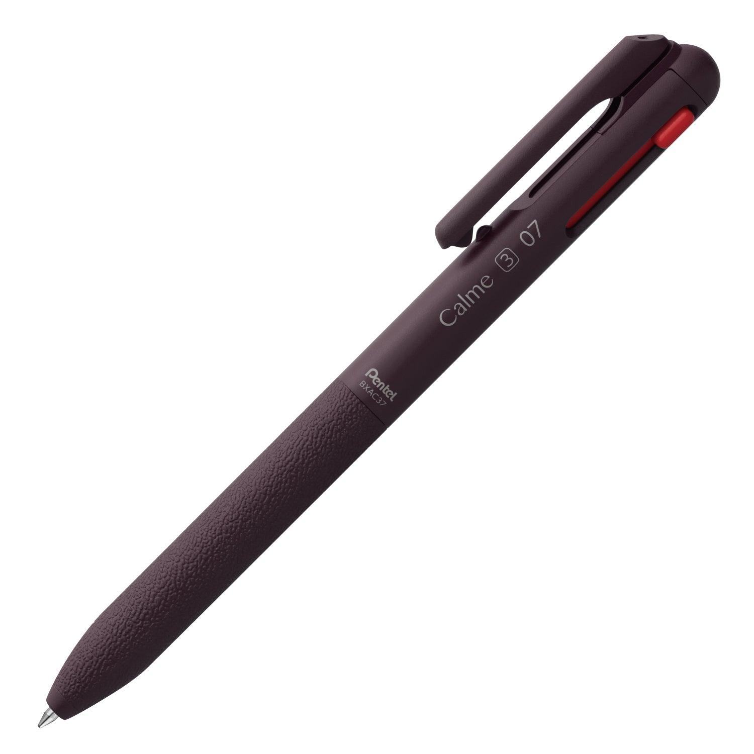 Calme 3-color Quiet Ballpoint Pen 0.7mm (4 body colors) - 2023 Limited - Techo Treats