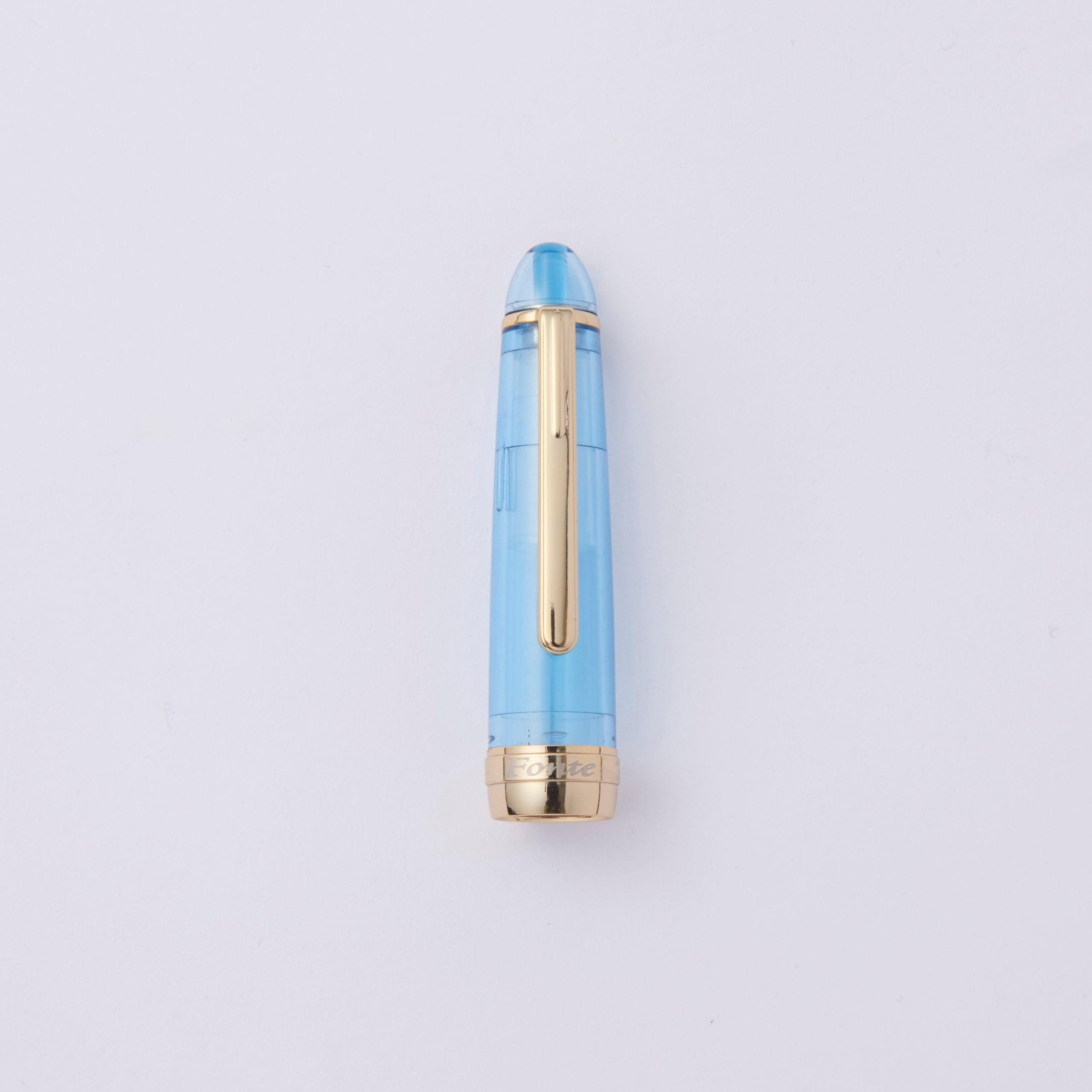 Fonte Pen Cap (12 colors) - Komamono Lab - Sky Blue 天藍色 by Techo Treats Stationery