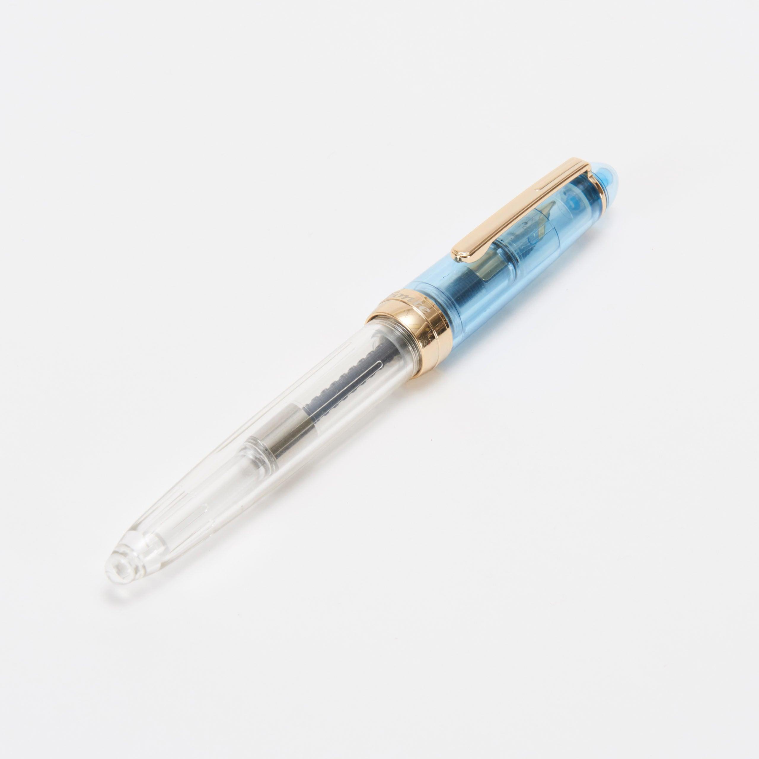 Fonte Pen Cap (12 colors) - Komamono Lab - Transparent 透明 by Techo Treats Stationery