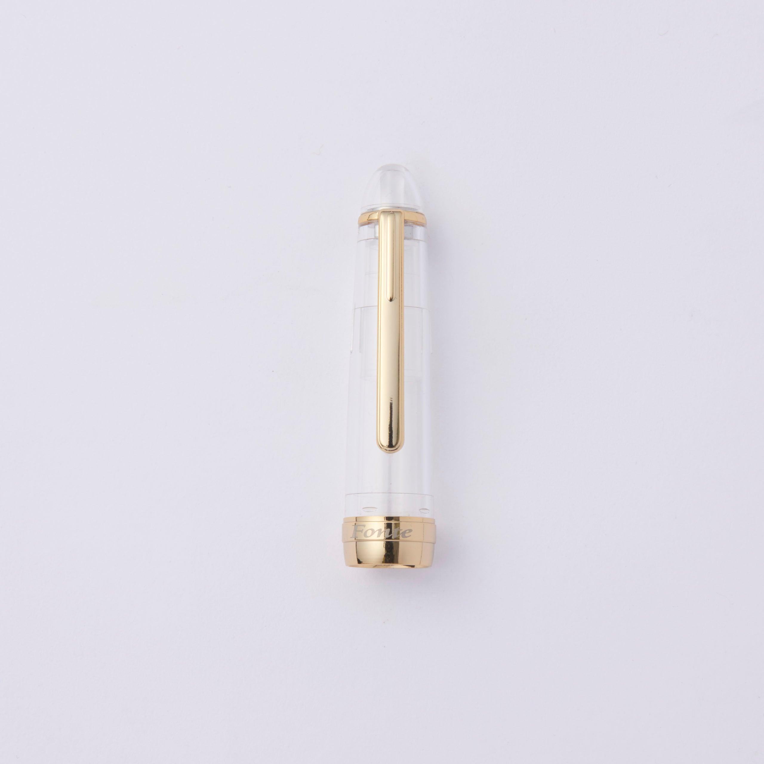 Fonte Pen Cap (12 colors) - Komamono Lab - Transparent 透明 by Techo Treats Stationery