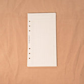 IDEAS Cream Inserts - A5 Slim - Default Title by Techo Treats Stationery
