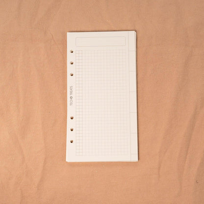 IDEAS Cream Inserts - A5 Slim - Default Title by Techo Treats Stationery