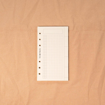 IDEAS Cream Inserts - A6 Personal - Default Title by Techo Treats Stationery