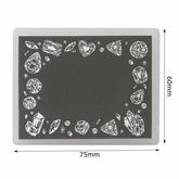 KONOIRO Paintable Penetrating Stamp - Bijou Pattern - Kodomo no Kao - Default Title by Techo Treats Stationery