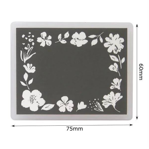 KONOIRO Paintable Penetrating Stamp - Botanical Pattern - Kodomo no Kao - Default Title by Techo Treats Stationery