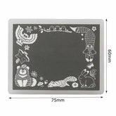KONOIRO Paintable Penetrating Stamp - Forest Animal Pattern - Kodomo no Kao - Default Title by Techo Treats Stationery