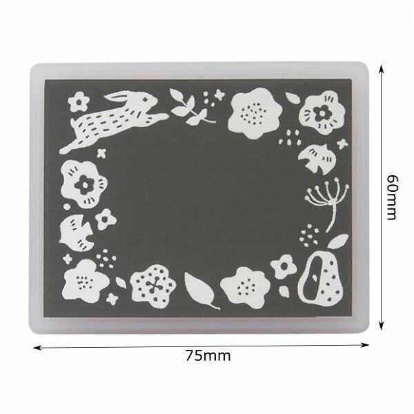 KONOIRO Paintable Penetrating Stamp - Scandinavian Pattern - Kodomo no Kao - Default Title by Techo Treats Stationery