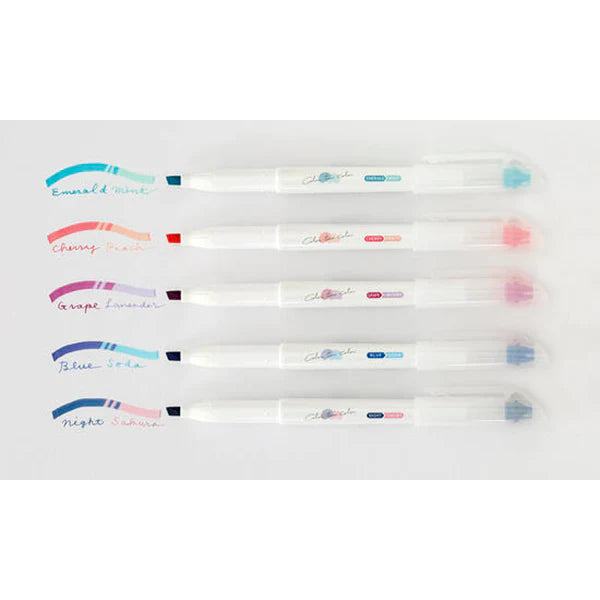 PILOT ILMILY Color two color - Color-changing Marker (5 colors) - 翡翠 / 薄荷 by Techo Treats Stationery