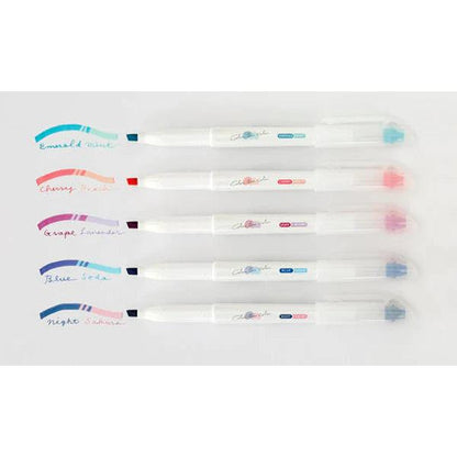 PILOT ILMILY Color two color - Color-changing Marker (5 colors) - 翡翠 / 薄荷 by Techo Treats Stationery