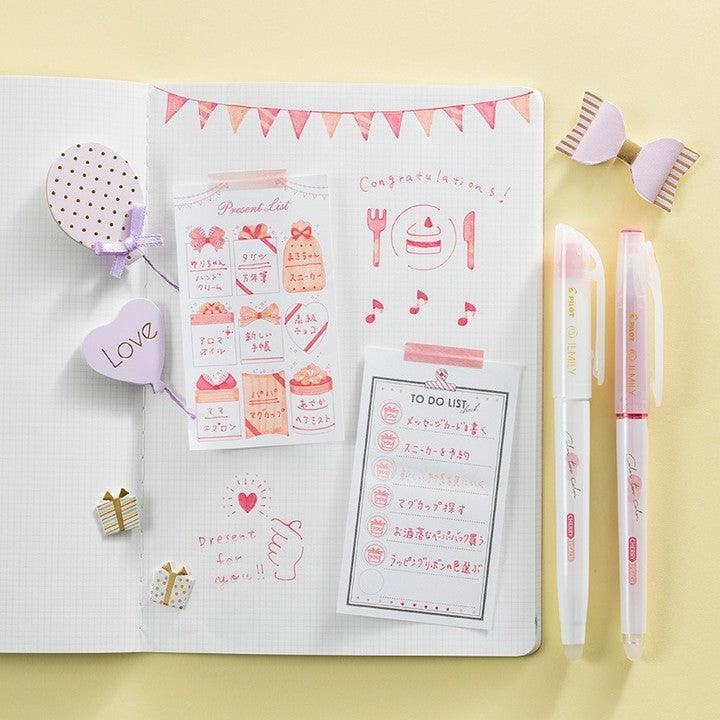 PILOT ILMILY Color two color - Present List Set - Default Title by Techo Treats Stationery