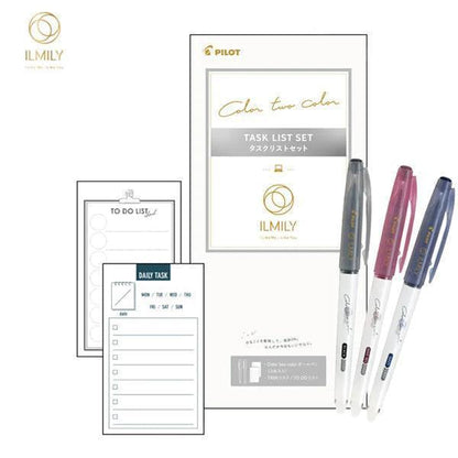 PILOT ILMILY Color two color - Task List Set - Default Title by Techo Treats Stationery