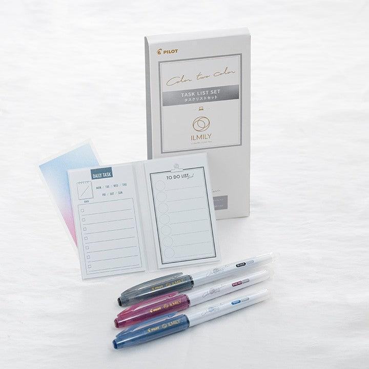PILOT ILMILY Color two color - Task List Set - Default Title by Techo Treats Stationery