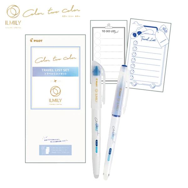 PILOT ILMILY Color two color - Travel List Set - Default Title by Techo Treats Stationery