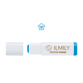 PILOT ILMILY Vol. 1 FriXion Erasable Stamp (12 designs) - 藍色 - 房子 by Techo Treats Stationery