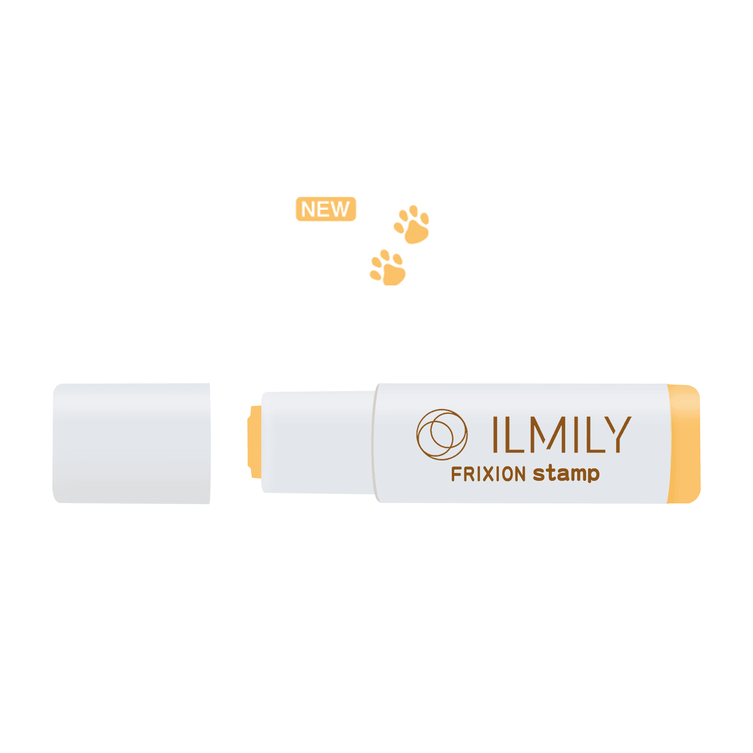PILOT ILMILY Vol. 1 FriXion Erasable Stamp (12 designs) - 黃色 - 腳印 by Techo Treats Stationery
