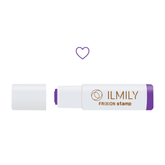 PILOT ILMILY Vol. 1 FriXion Erasable Stamp (12 designs) - 紫色 - 心心 by Techo Treats Stationery