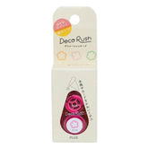 PLUS Deco Rush 10mm Decoration Tape - 2023 Series (7 designs) - Fluffy Flower by Techo Treats Stationery