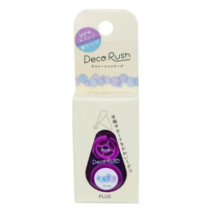 PLUS Deco Rush 10mm Decoration Tape - 2023 Series (7 designs) - Random Dot 2 by Techo Treats Stationery