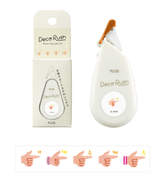 PLUS Deco Rush 6mm Decoration Tape - Series 51 (13 designs) - Check by Techo Treats Stationery