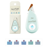 PLUS Deco Rush 6mm Decoration Tape - Series 51 (13 designs) - Hospital by Techo Treats Stationery