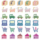PLUS Deco Rush 6mm Decoration Tape - Series 51 (13 designs) - Rest by Techo Treats Stationery