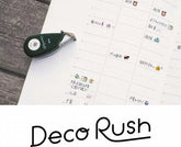 PLUS Deco Rush 6mm Decoration Tape - Series 52 (14 designs) - Reading by Techo Treats Stationery