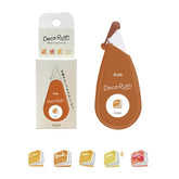 PLUS Deco Rush 6mm Decoration Tape - Series 52 (14 designs) - Reading by Techo Treats Stationery