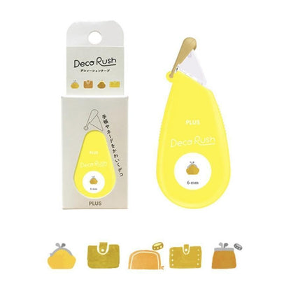 PLUS Deco Rush 6mm Decoration Tape - Series 52 (14 designs) - Wallet by Techo Treats Stationery