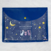 Sailor Moon 30th Anniversary Limited Series - A5 Flat Case with Button Closure (2 designs) - Sun-Star Stationery - Style B by Techo Treats Stationery