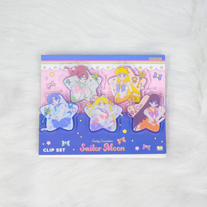 Sailor Moon 30th Anniversary Limited Series - Acrylic Clip Set (Set of 5) (3 designs) - Sun-Star Stationery - Style B by Techo Treats Stationery