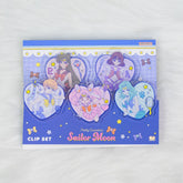 Sailor Moon 30th Anniversary Limited Series - Acrylic Clip Set (Set of 5) (3 designs) - Sun-Star Stationery - Style C by Techo Treats Stationery