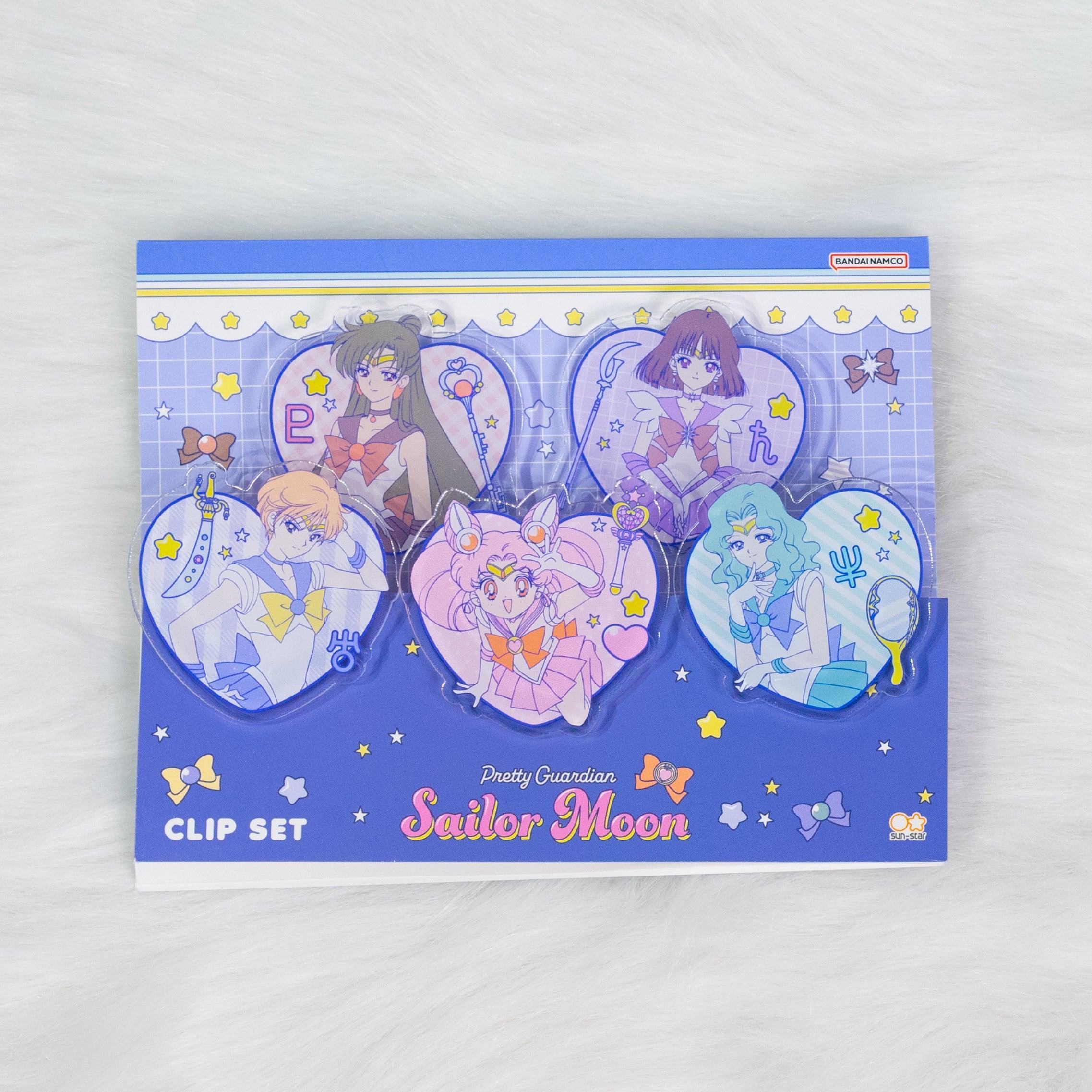 Sailor Moon 30th Anniversary Limited Series - Acrylic Clip Set (Set of 5) (3 designs) - Techo Treats