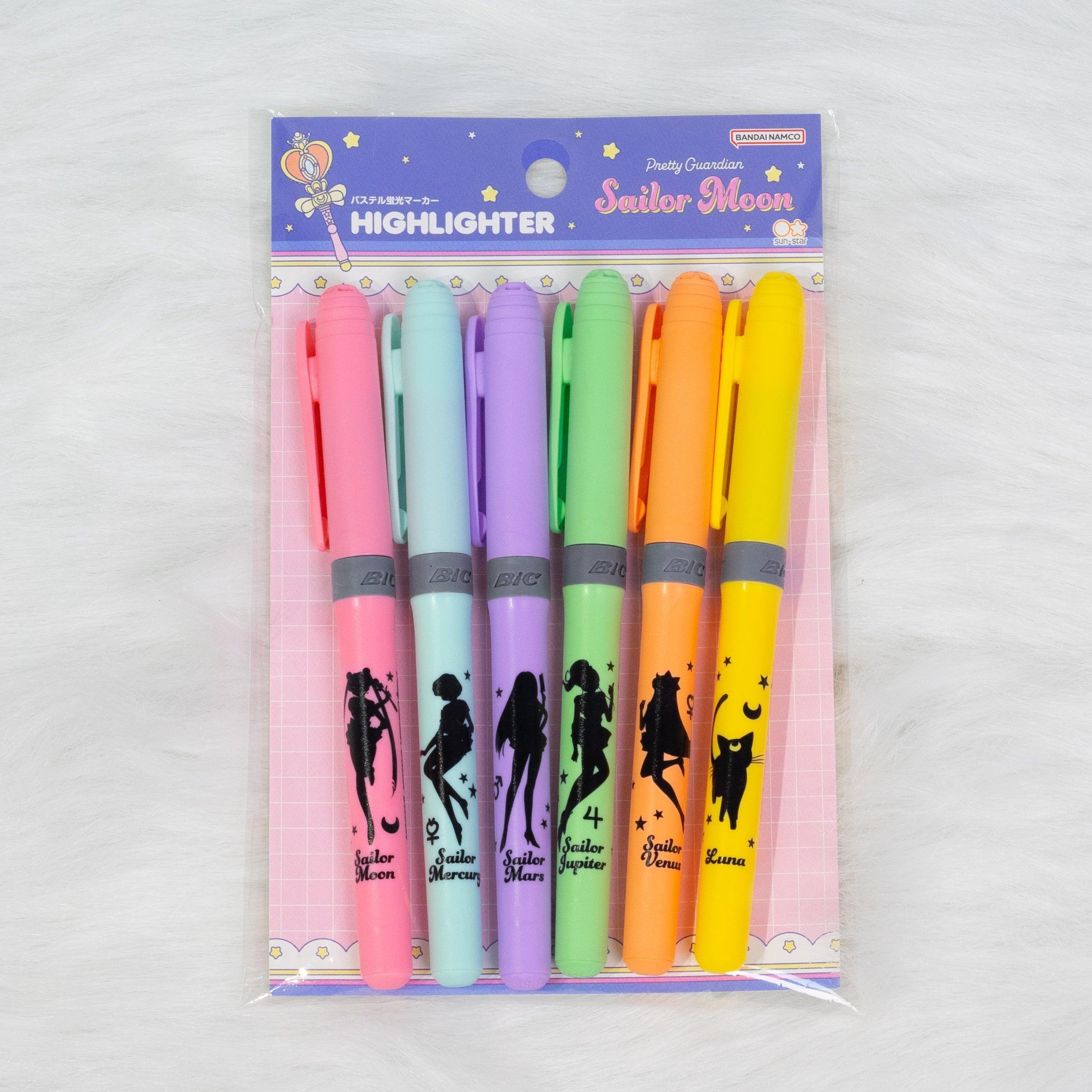 Sailor Moon 30th Anniversary Limited Series - BIC Highlighter Set (Set of 6) - Sun-Star Stationery - Default Title by Techo Treats Stationery