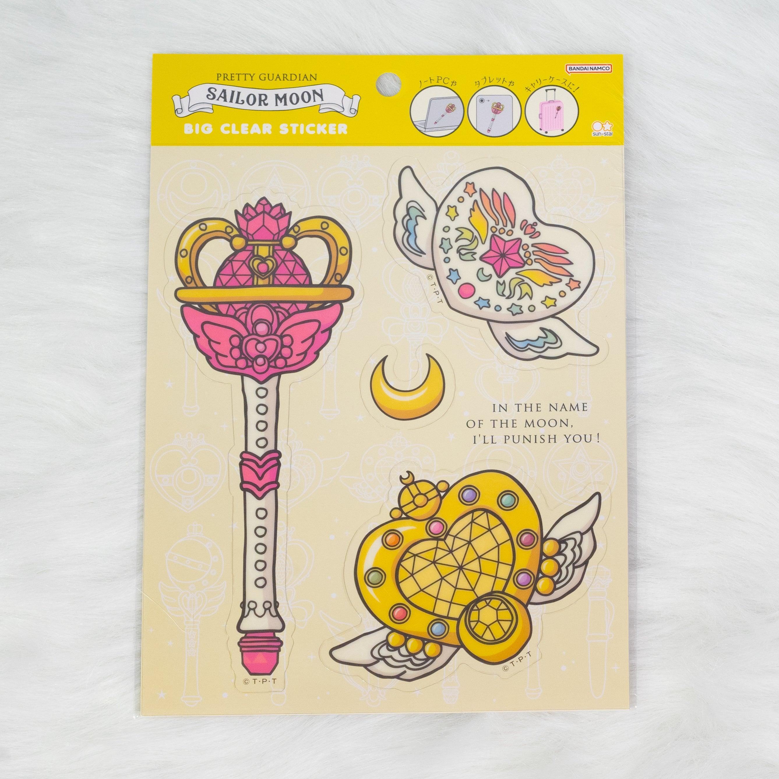 Sailor Moon 30th Anniversary Limited Series - Big Clear Sticker (8 designs) - Sun-Star Stationery - Style E by Techo Treats Stationery