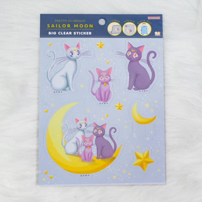 Sailor Moon 30th Anniversary Limited Series - Big Clear Sticker (8 designs) - Sun-Star Stationery - Style F by Techo Treats Stationery