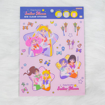 Sailor Moon 30th Anniversary Limited Series - Big Clear Sticker (8 designs) - Techo Treats