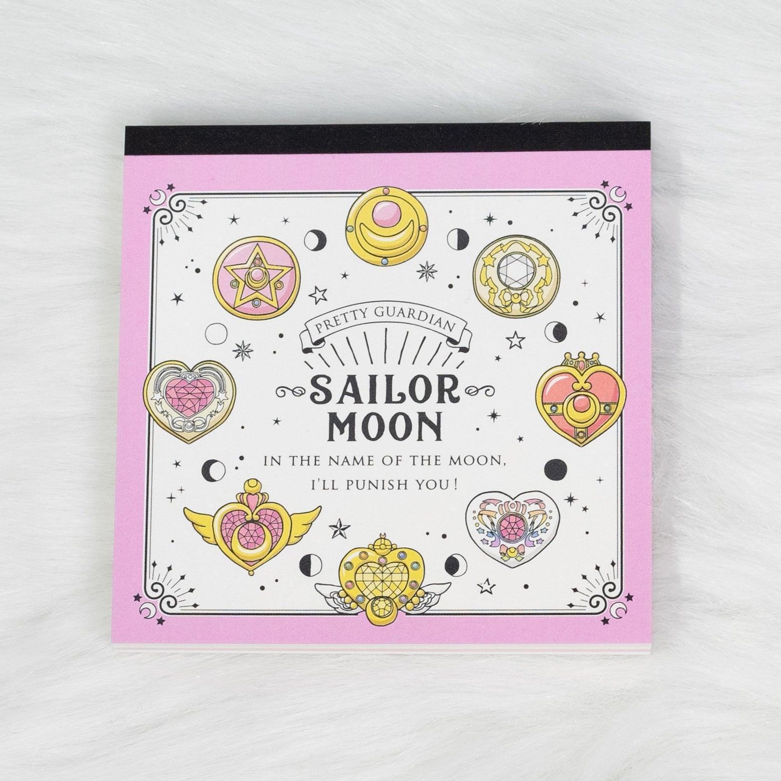 Sailor Moon 30th Anniversary Limited Series - Square Memo Pad (4 designs) - Sun-Star Stationery - Style A by Techo Treats Stationery