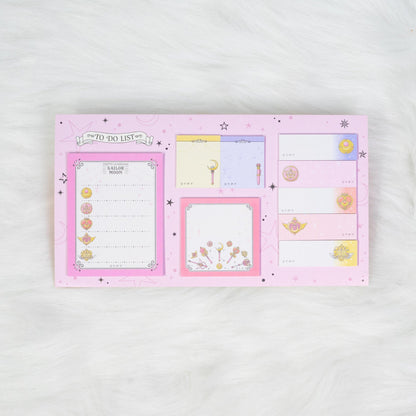 Sailor Moon 30th Anniversary Limited Series - Standing Sticky Notes (2 designs) - Sun-Star Stationery - Style A by Techo Treats Stationery