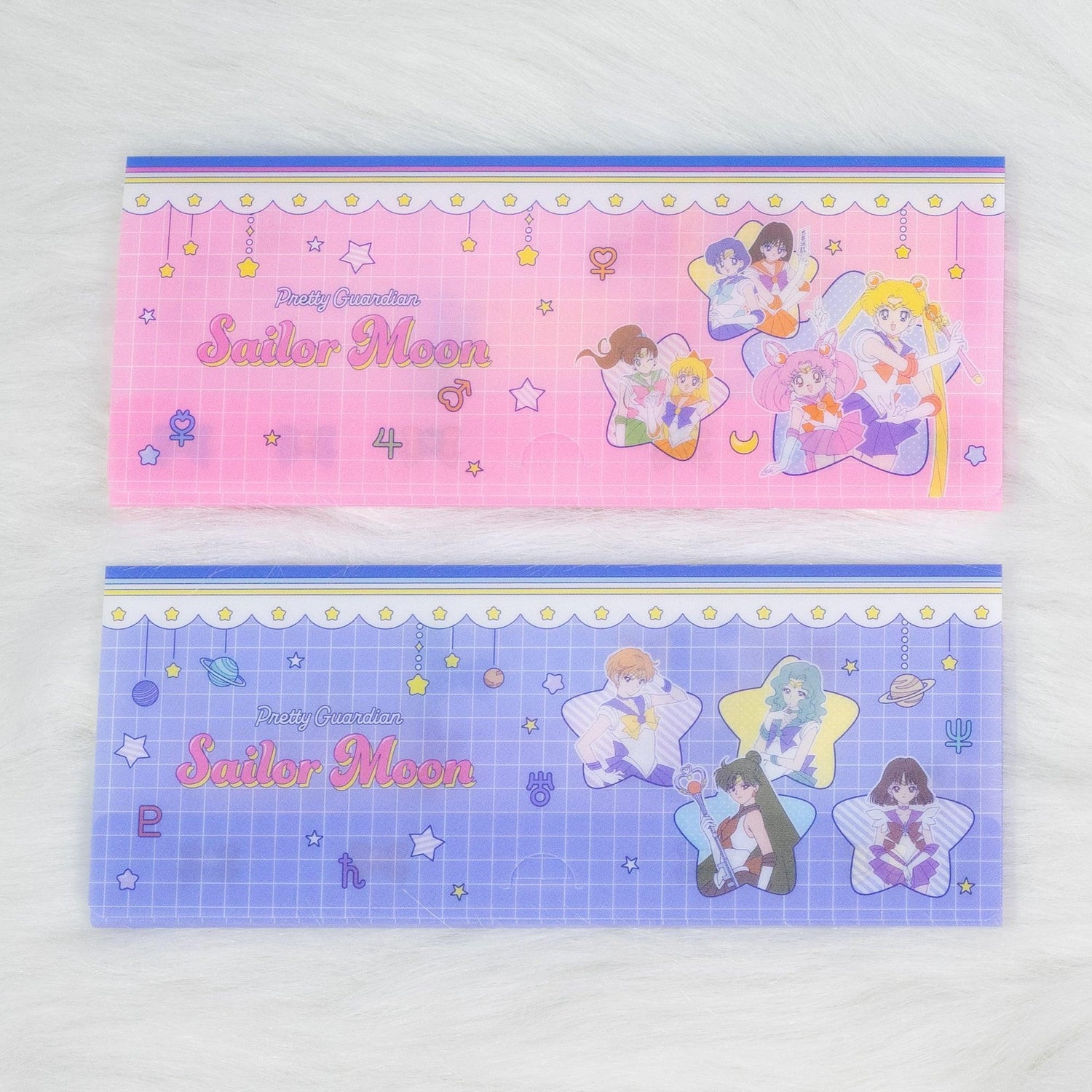 Sailor Moon 30th Anniversary Limited Series - Sticky Notes with Case (2 designs) - Sun-Star Stationery - Style A (Top) by Techo Treats Stationery
