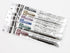 Sakura Crepas Ballsign ID plus 0.4 mm Refill (5 colors) - Mocha Black (Brown Black) by Techo Treats Stationery