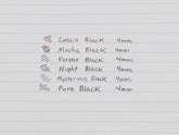Sakura Crepas Ballsign ID plus 0.4 mm Refill (5 colors) - Mocha Black (Brown Black) by Techo Treats Stationery