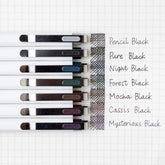 Sakura Crepas Ballsign ID plus 0.5 mm Limited Edition (7 colors) - Mocha Black by Techo Treats Stationery