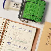 SANBY eric TECHNO-TOUCH Rotary Rubber Stamp - Default Title by Techo Treats Stationery