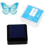 Shachihata Iromoyo Warabe Oil-based Mini Size Ink Pad - S1 - Dew Grass 露草色 by Techo Treats Stationery