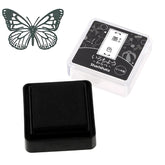 Shachihata Iromoyo Warabe Oil-based Mini Size Ink Pad - S2 - Black 墨色 by Techo Treats Stationery