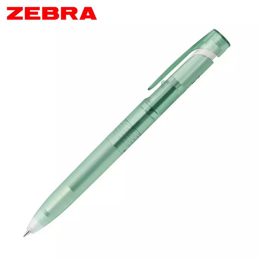 ZEBRA Blen Find Mechanism Vol. 2 Clear Ballpoint Pen 0.5mm (6 colors) - Green by Techo Treats Stationery