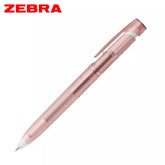 ZEBRA Blen Find Mechanism Vol. 2 Clear Ballpoint Pen 0.5mm (6 colors) - Pink Brown by Techo Treats Stationery